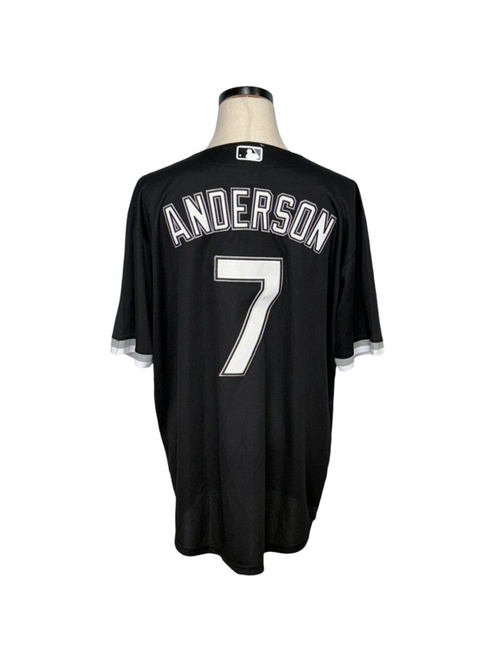 Nike MLB Chicago White Sox Tim Anderson #7 Black Jersey 2XL Stitched